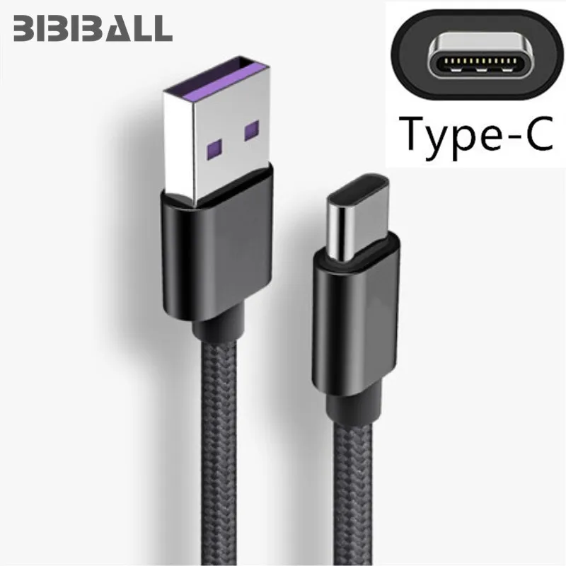 

USB Type C Charger for Samsung S8 S9 A5 2017 USB-C Type-C 1M/2M Long Charge Cord for Xiaomi Mi8 Mi5 Mi6 LG G7 ThinQ LM-G710