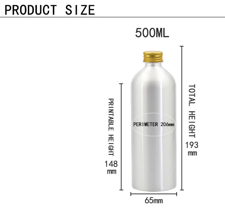 Горячее предложение! Распродажа! 1 шт 30 мл-500 мл алюминиевая бутылка, алюминиевая винтовая крышка, с низкой ценой многоразовая бутылка