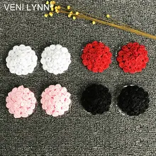 VENI LYNN многоразовые розовые сексуальные липкие красные цветы лепестки синицы розовые грудные ленты черная накладка на соски накладки на соски клейкие белые накладки