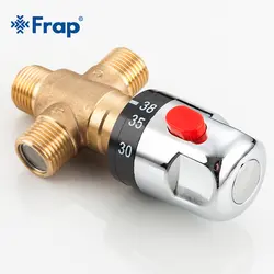 Frap латунный термостатический смесительный клапан для ванной смеситель для душа контроль температуры термостатический клапан для