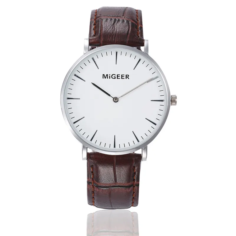 Mens watches top brand luxury Retro Design Leather Band Watches Men Analog Sport Alloy Quartz Wrist Watch Clock Male hour M22 (1)