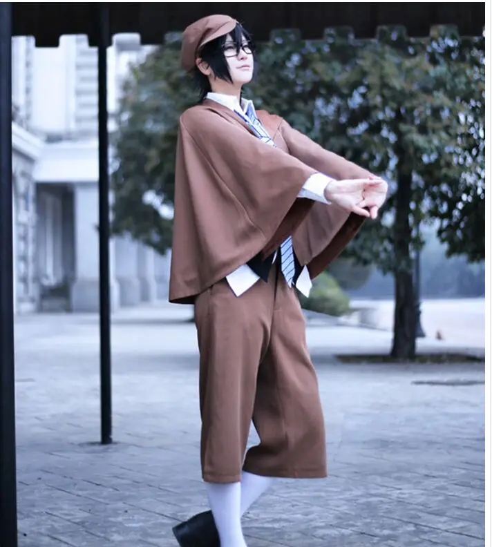

Anime Bungo Stray Dogs Detective Ranpo Edogawa Cosplay Costumes