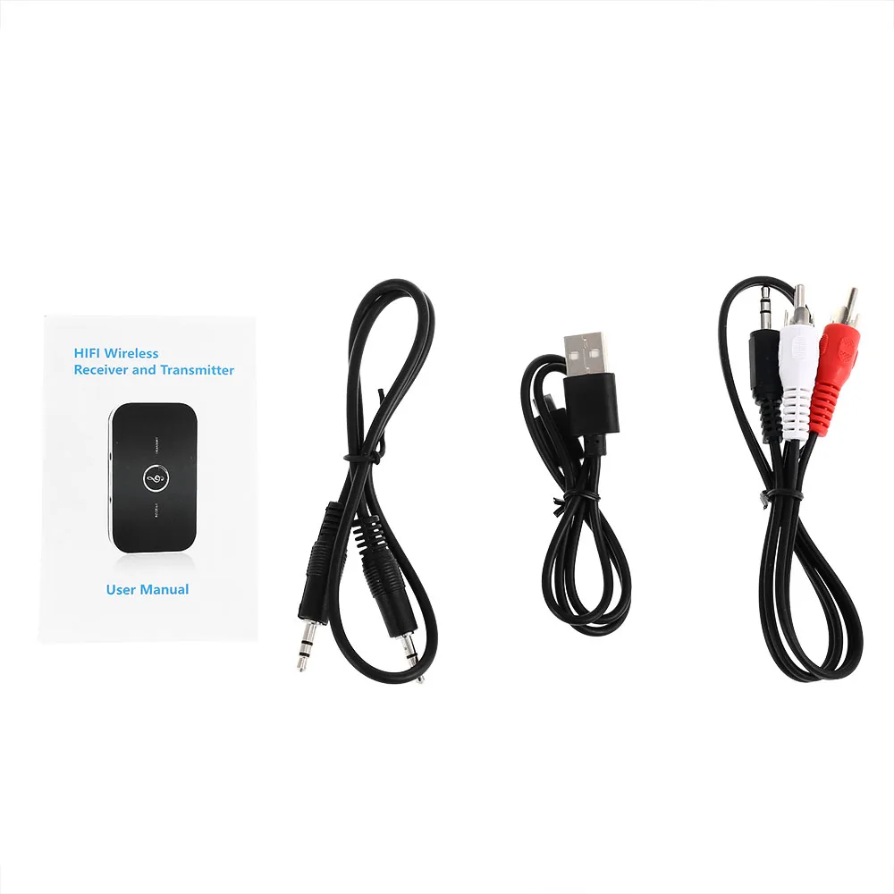 Zeepin B6 2 в 1 Беспроводной передатчика Bluetooth приемник Портативный 4 аудио 3 5 мм
