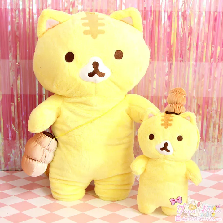25 см 50 см милые японские хлеб кошка плюшевые игрушки куклы чучело плюшевые куклы украшения для детей Рождественский подарок