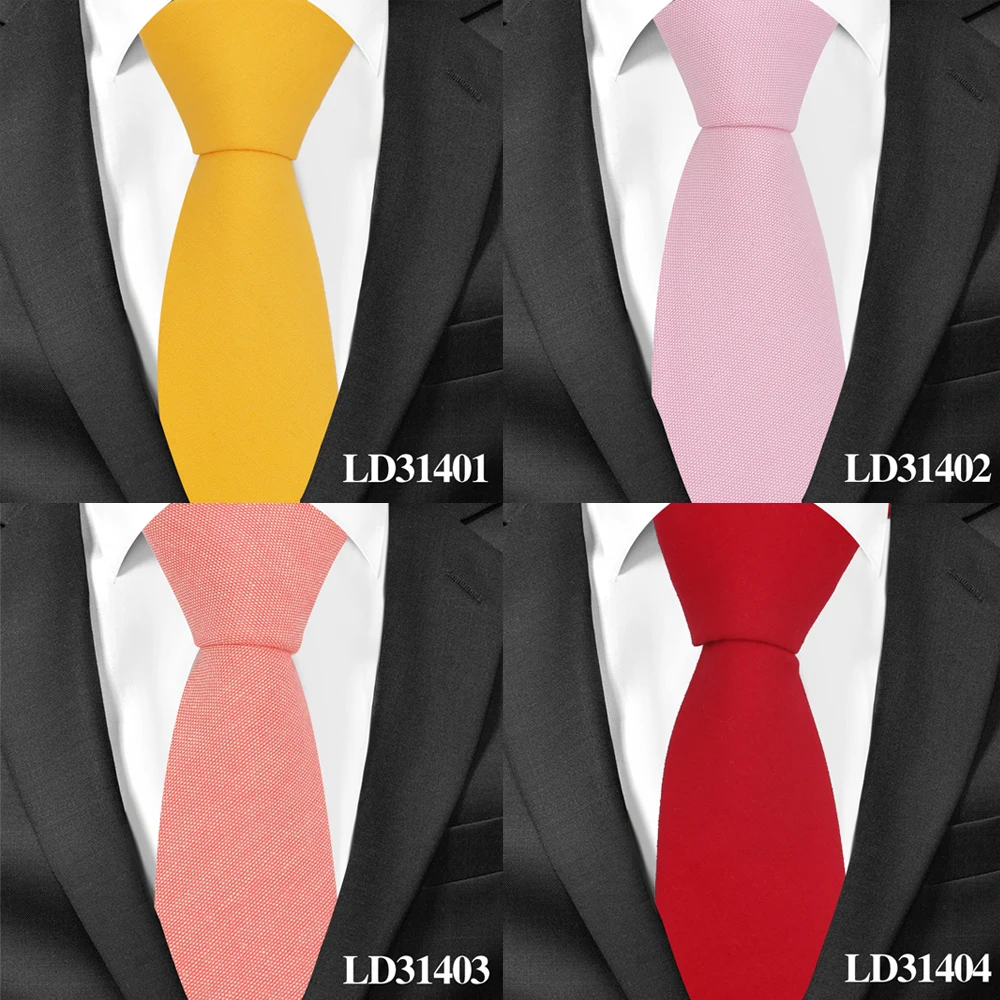 Тонкие хлопковые галстуки для мужчин, повседневные Костюмы, обтягивающие галстуки, галстуки ярких цветов, мужские галстуки для бизнеса, свадьбы, мужские галстуки