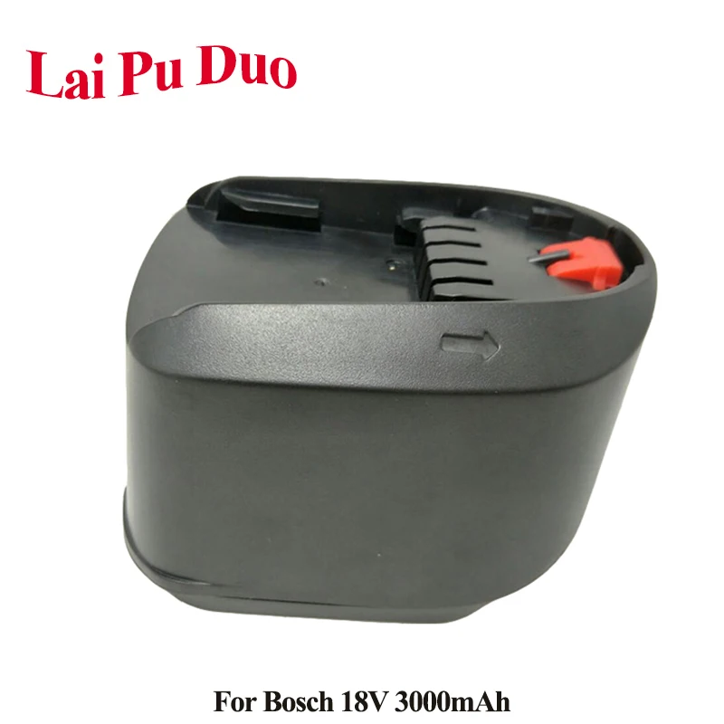

For Bosch 18V 3000mAh Li-Ion Replacement Power Tool Battery For Bosch 3.0Ah PSR 18 LI-2 2 607 336 039 2 607 336 208 Power 4All