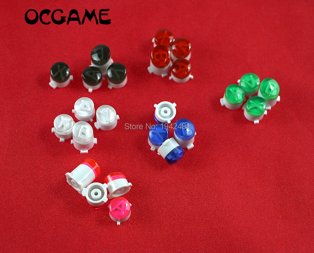 OCGAME 3 компл./Лот разные цвета блестящая фотография|buttons buttons|button controllerbuttons lot |