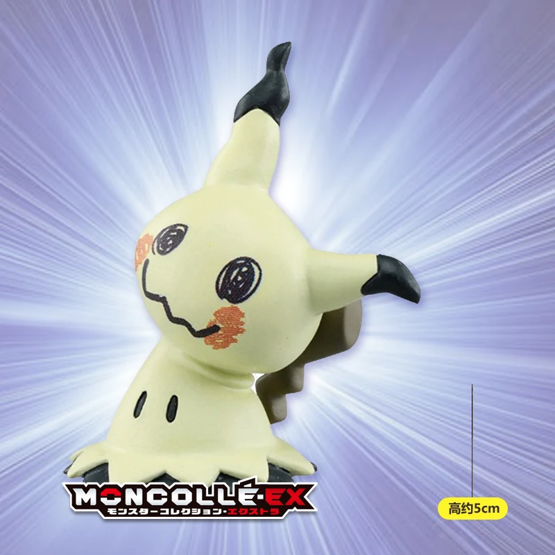 Takara Tomy Pokemon Moncolle-EX Sun Moon 4 см коллекция мини-игрушек Фигурка Mimikyu Новинка в коробке 968542