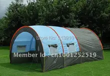 10persons большой семейный палатки/палатки кемпинга/туннель палатка шатер партии/2room 1Hall 