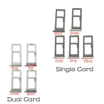 

10pcs/lots New For Samsung Galaxy S10 S10 Plus SIM Card Reader Holder Slot Ribbon Sim Cards Adapters Replacement