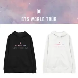 Kpop bts Bangtan обувь для мальчиков bt21 JIn World tour концерт же пункт Harajuku Толстовка уличная женские толстовки пуловер