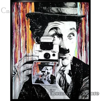 

2019 New arrival cartoon camera man 5D diy diamond paintings full embroidery pattern 3d cross stitch kits room decoration