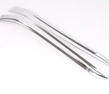 

FIT 2012 2013 2014 for HONDA CRV FRONT BUMPER CHROME ANGLE EDGE COVER TRIM MOLDING ACCESSORIES 2PCS/SET