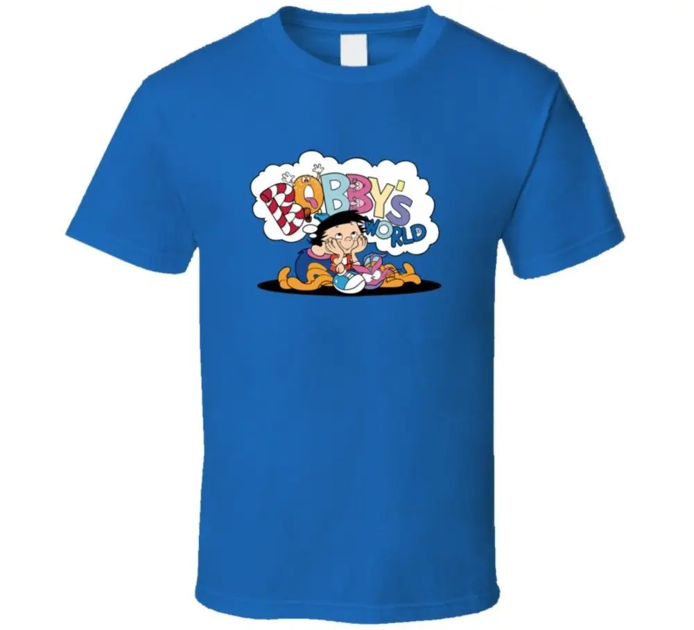

Bobby's World 90's Cartoon Kids T V Show T Shirt Cartoon t shirt men Unisex New Fashion tshirt Loose Size top ajax