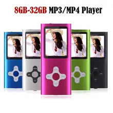 1,8 ″ ЖК-дисплей 16 Гб MP3 музыкальный медиа видео плеер FM-радио Регистраторы игры