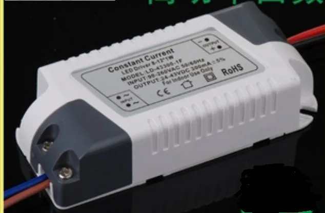 

13-20*1W led driver AC 90-260V lighting transformer external electronic light driver power supply+free shipping