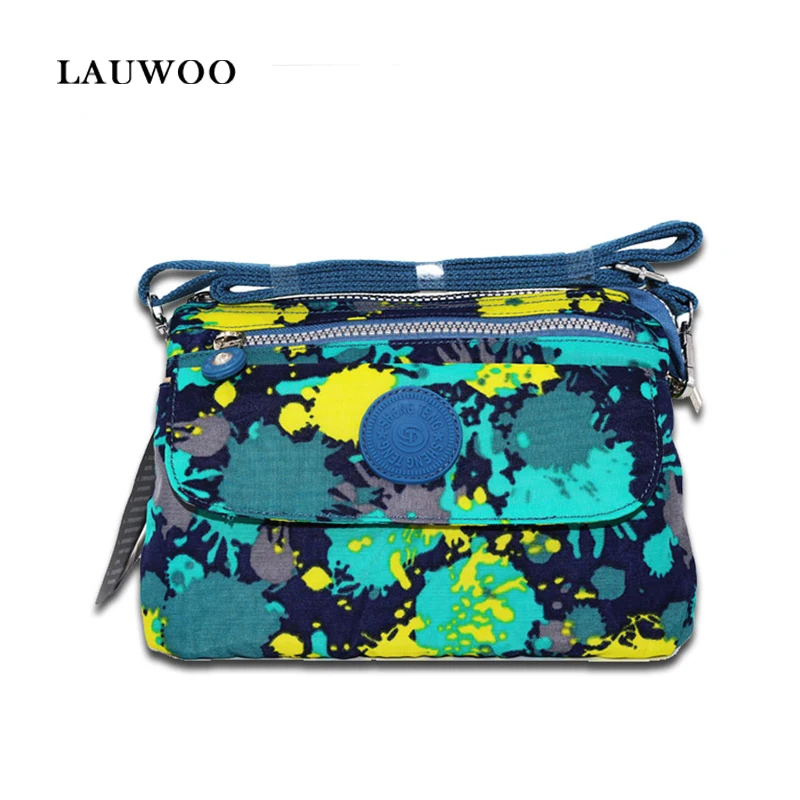 Women Messenger Bags Print Cross Body Shoulder Canvas Hobo Bag Nylon Waterproof Fabric Women's Handbag Bolsas Femininas | Багаж и