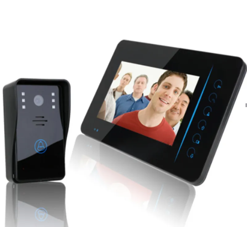 

2.4Ghz Wireless 7 Inch Video Door Phone Intercom Doorbell