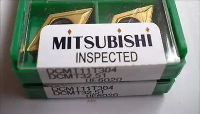 

M+ DCMT11T304 UE6020 DCMT32.51 Carbide Inserts 10PCS/Box #ZL02