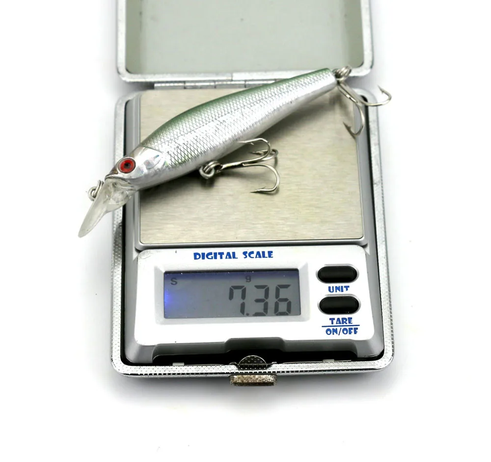 Iscas de Pesca Equipamento de Pesca Hot! Minnow Hard Bait 8.5 cm 8.9g 6 Gancho Dois Ganchos 5 Cores 50 Pcs Mi025 2020 85mm 10 Cheap Iscas artificiais
