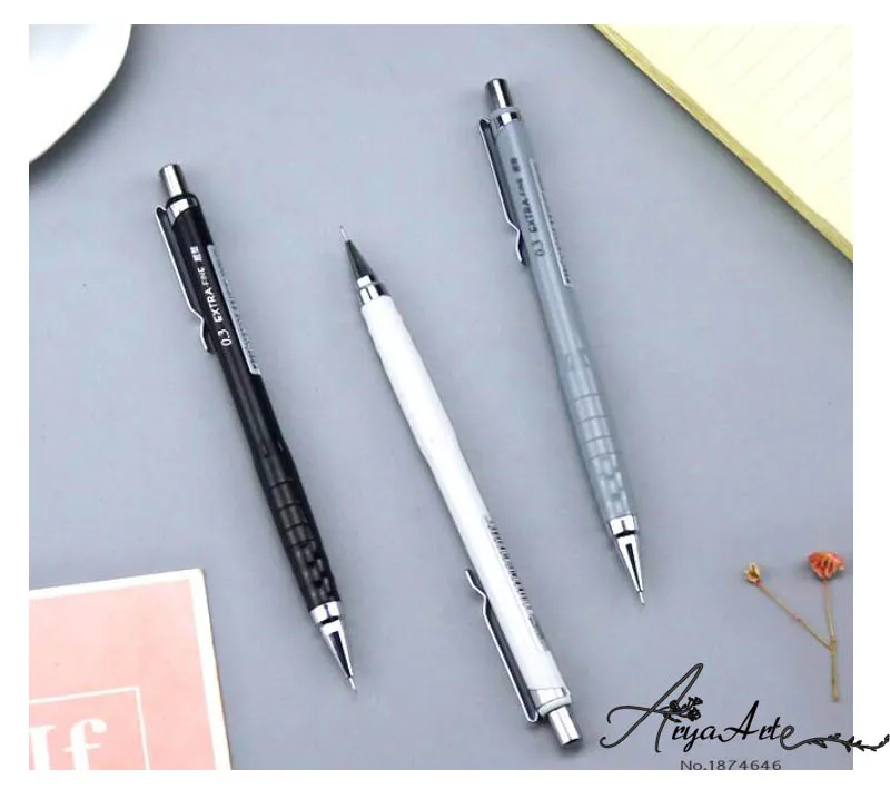 3 шт./лот 0,3 мм механический карандаш простой свежий автоматический набор карандашей для школьных принадлежностей корейские кавайные канцелярские принадлежности