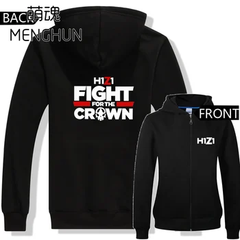 

World hot online game H1Z1 hoodies game fans daily wear warm zip-up colorful hoodies H1Z1 costumes ac593
