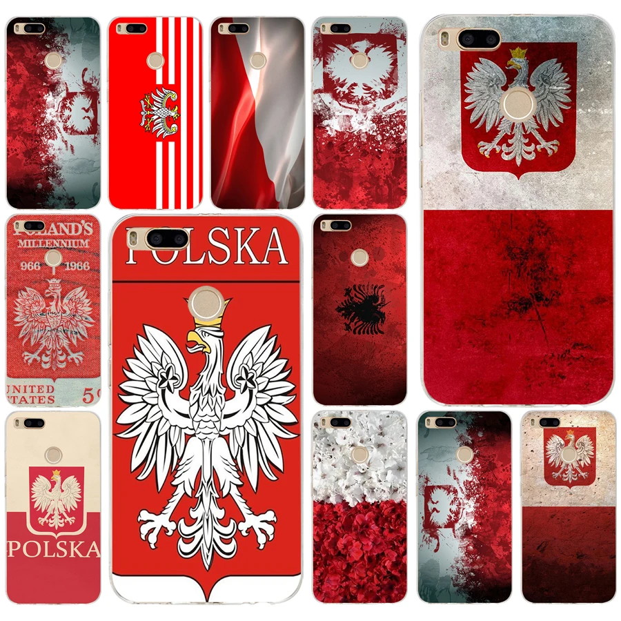 233AQ Polska флаг герб Мягкий силиконовый чехол из ТПУ с изображением героев для