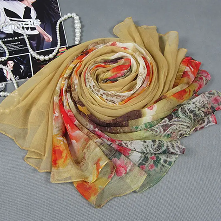 The new factory wholesale silk scarf lady scarves Hangzhou high end silk scarvesscarf organizer