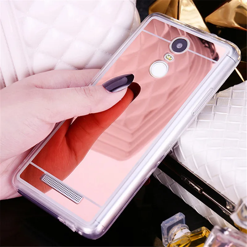 xiaomi leather case design THREE-DIAO Cao Cấp Mềm Dẻo Silicone Ốp Lưng Tráng Gương cho Xiaomi Redmi 4 4X 4A 5A Note 5A Điện Thoại Xiaomi Redmi lưu ý 4X 5A Mi5 Mi6 phone cases for xiaomi