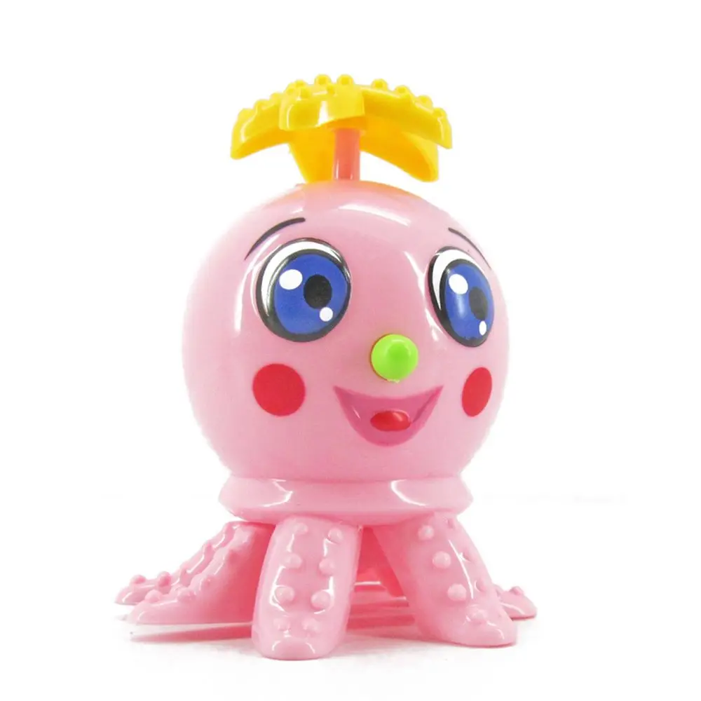 Милая игрушка с изображением животных осьминога заводная для ваших детей креативная Милая пластиковая мультяшный осьминог заводная игрушка цвет случайный