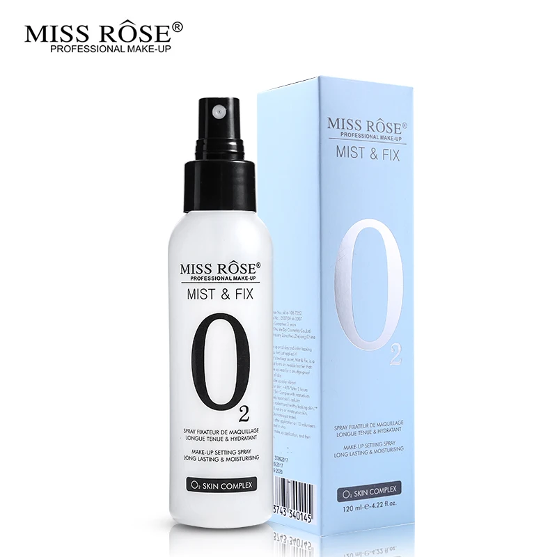 Miss Rose 120 мл Макияж для лица установка спрей Fix Mist Foundation контроль над маслом матовая отделка длительное увлажнение макияж