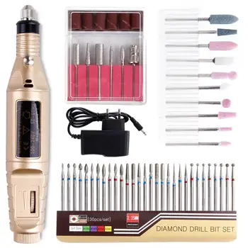 

Electric Manicure Machine Nail Drill Bits Set Milling Ceramic Diamond Cutters Carbide burr Bit Nail Files Tools Pedicure Apparat