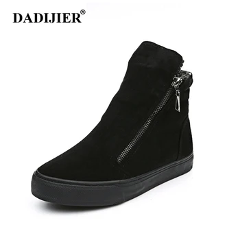

DADIJIER Women's Winter Shoes PU Leather Boots Brand Women Winter Shoes High Quality Ankle Boot With Platform PP35