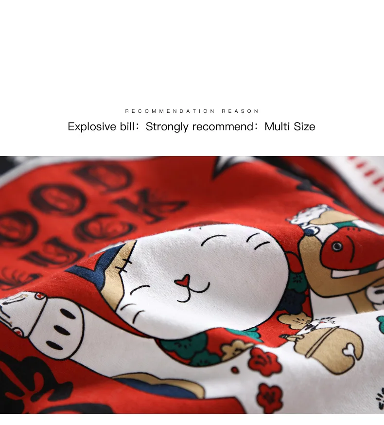 2019 Японский кот приносящий удачу футболки с принтом уличная Женская Harajuku Lucky Cat повседневные женские футболки с коротким рукавом футболки