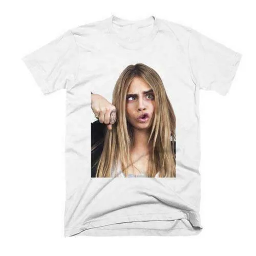 Новая мужская футболка с надписью CARA DELEVINGNE CRAZY back to the future размеры S M L XL 2XL XXXL Trump PRIDE
