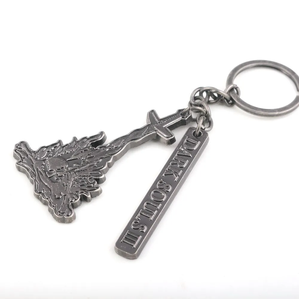 

Game Dark Soul 3 Keychain Unique Design Pendant Fine Jewelry Gift