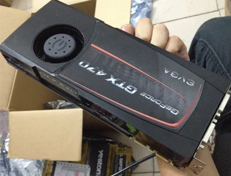  Desktop graphics cards for EVGA GTX470 1.2GB 320bit DDR5 