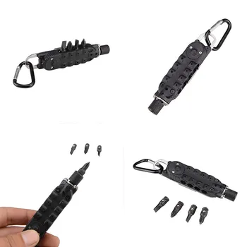 

Outdoor Tools Multi-function Multi-Tool Adjustable EDC Wrench Jaw Screwdriver Plier Opener Keychain Survival Gear With LED Light