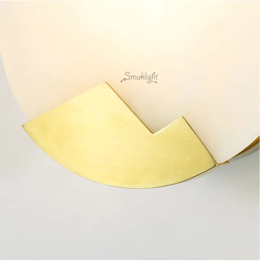 Современный светодиодный Мраморный Настенный светильник круглый Настенный бра для гостиной спальни прикроватные Настенные Лампы осветительные лампы освещение в помещении