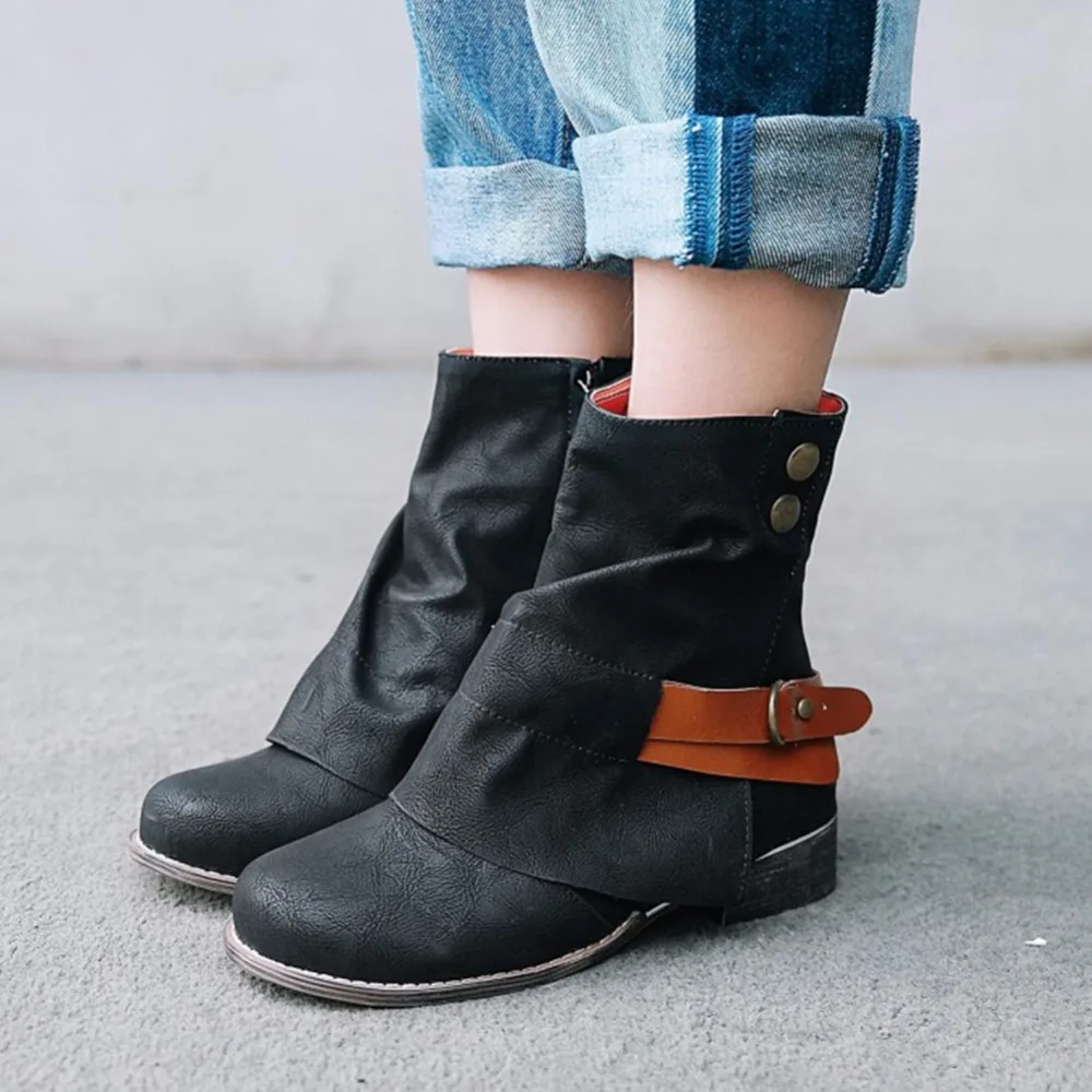 

SARAIRIS NEW Wholesale Retro Plus Sizes 34-48 Customized Western Boots Women Shoes Woman Fashion Cowboy Boots