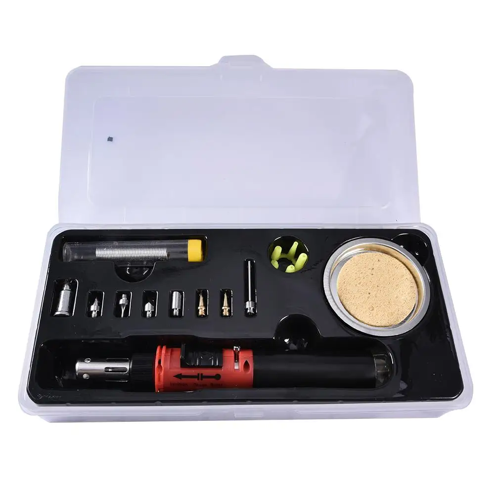 

Gas Soldering Iron Set Portable Pen Type Dual Function Welding Kit For Electric Repair Jewelry Repair Circuit Board Welding
