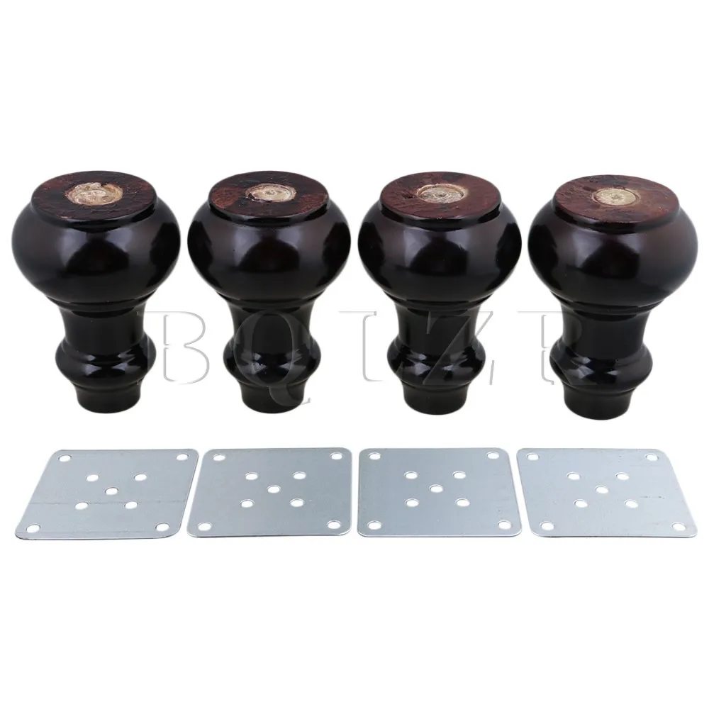 Furniture Parts Wood Gourdshaped Furniture Legs Feet Coffee table Set