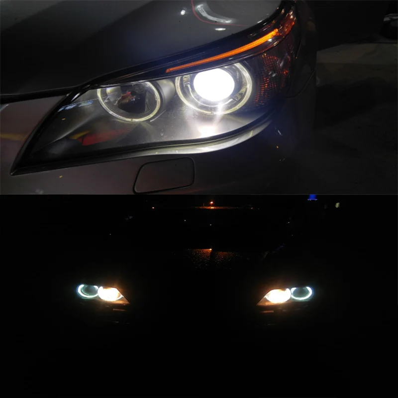 Комплект из 2 предметов без Erreur светодиодный Ange Yeux Marqueur Lumieres ампул Pour BMWE39 E53 E60 E61 E63