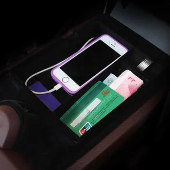 

Central armrest Stoccaggio Contenitore compartment tray storage magic glove stowing tidying box for QX50 q50accessories