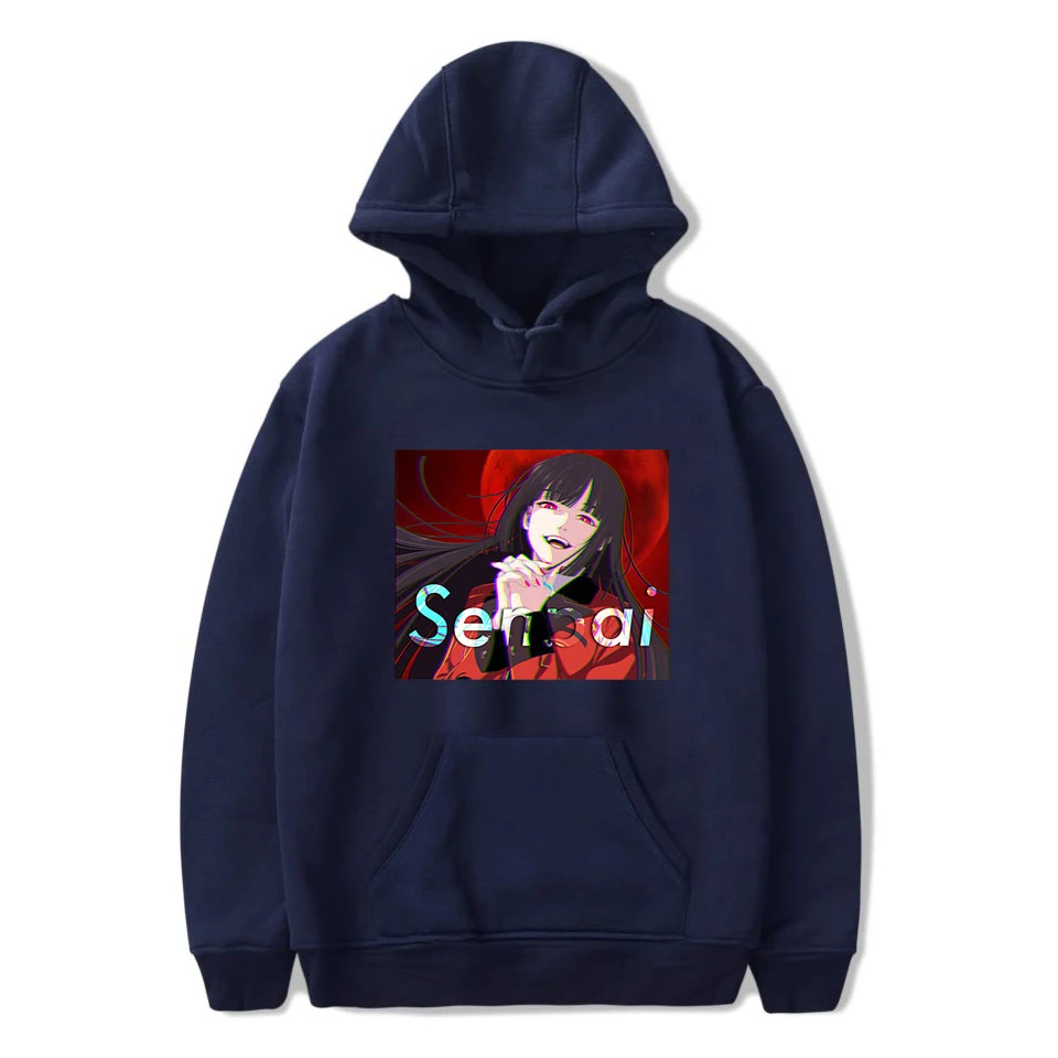 Новый senpai толстовки с длинными рукавами Толстовка для мужчин/женщин Осенние