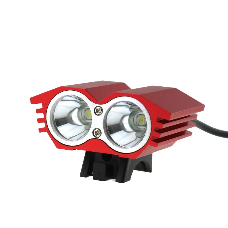 4.2в 8.4в USB велосипедная фара 2x CREE XM L T6 LED 5000 люмен горный передний велосипедный