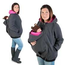 Многофункциональные свитшоты для беременных теплая хлопковая Детская сумка-кенгуру пальто Одежда для беременных толстовки черный рюкзак-переноска верхняя одежда