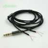 Aipinchun 3.5mm 3-Pole Jack DIY Earphone Cable Headphone Repair Replacement Wire Cord Black Color A42 ► Photo 1/6
