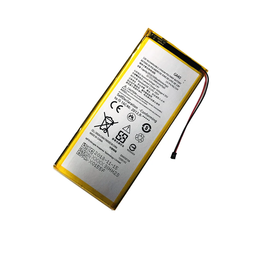 

High Quality 3000mAh GA40 Replacement Li-Polymer Battery For Motorola Moto G4 Plus GA40 GA 40
