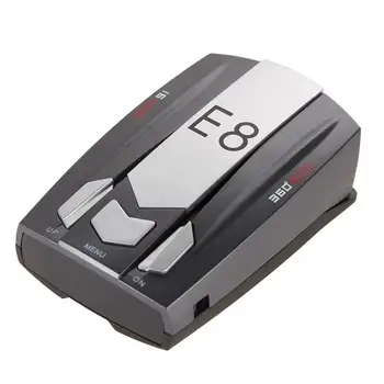 

New 2V E8 led gps laser anti radar car electronics car detector best antiradars speed auto degrees detect X K Ka Ct La 12V DC